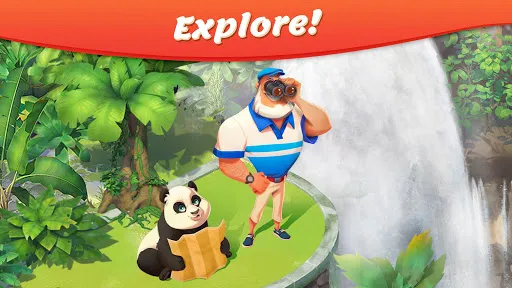 Tropical Forest: Match 3 Story Screenshots