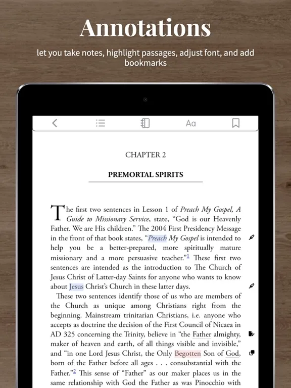 ภาพหน้าจอของ Cedar Fort Unlimited iPad 