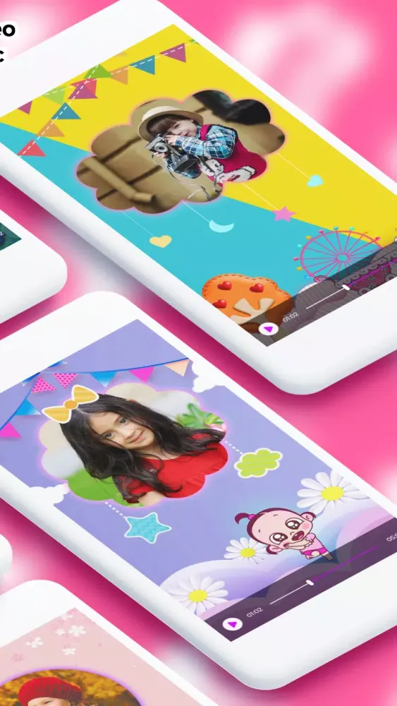 Baby Magical Video Maker With Music স্ক্রিনশট