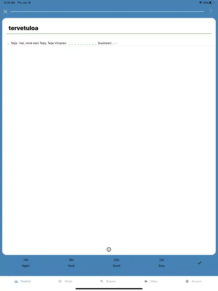 Context Vocabulary Builder iPad  スクリーンショット
