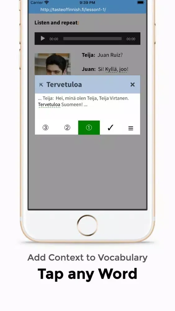 Context Vocabulary Builder スクリーンショット
