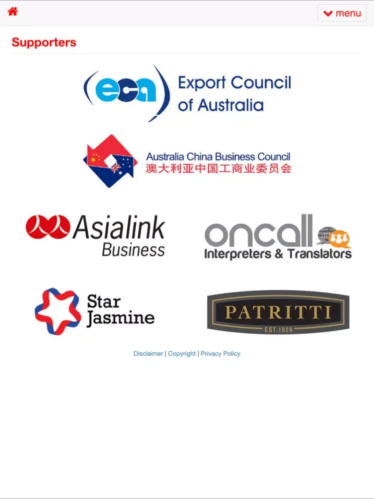 Capturas de tela do Doing Business in China iPad 