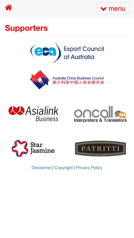 Capturas de tela do Doing Business in China
