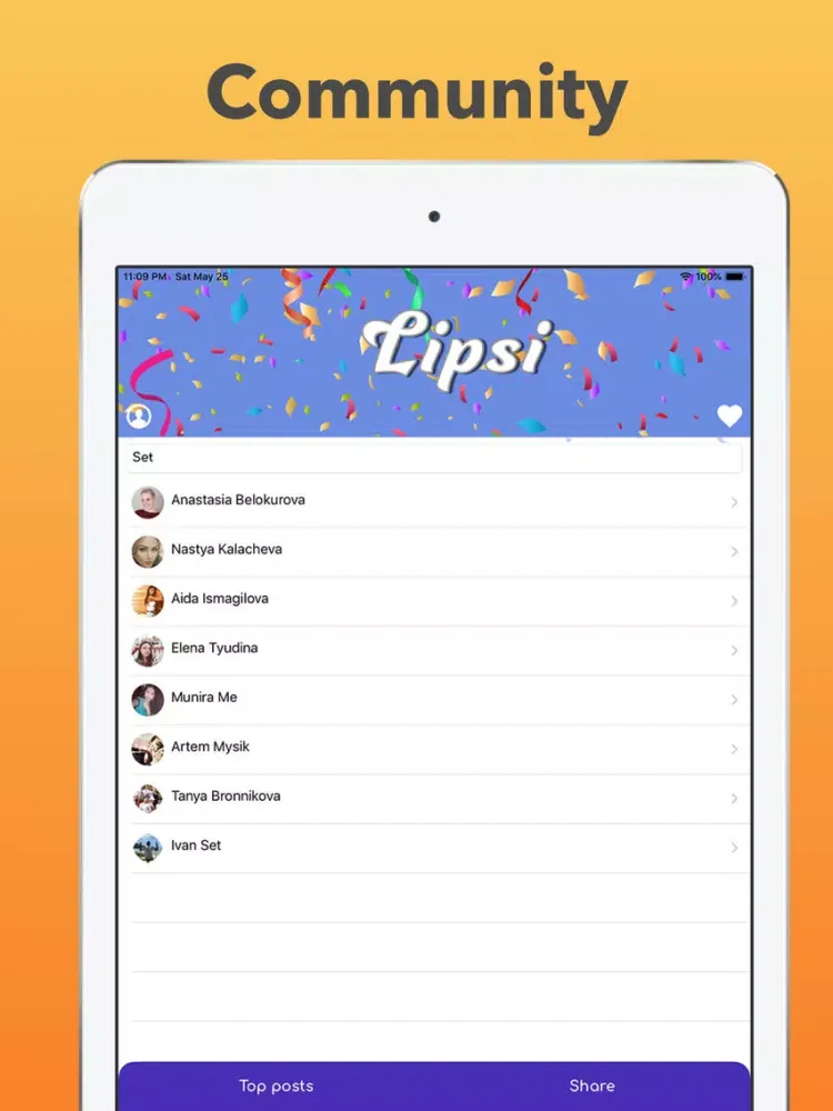 Lipsi - new beginning iPad  Screenshots