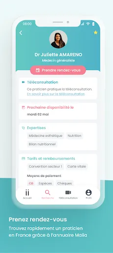Maiia - Téléconsultation & RDV স্ক্রিনশট