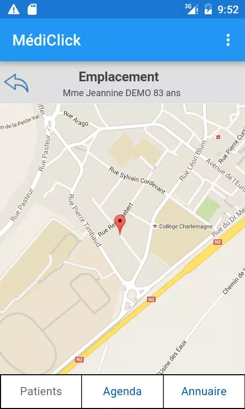 Capturas de tela do MédiClick Mobile Edition