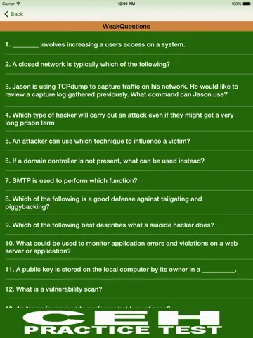 صور CEH Exam Prep iPad 