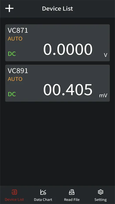 Voltcraft VC800 Series 스크린샷