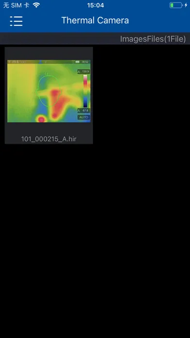 Captures d'écran de Thermal Camera