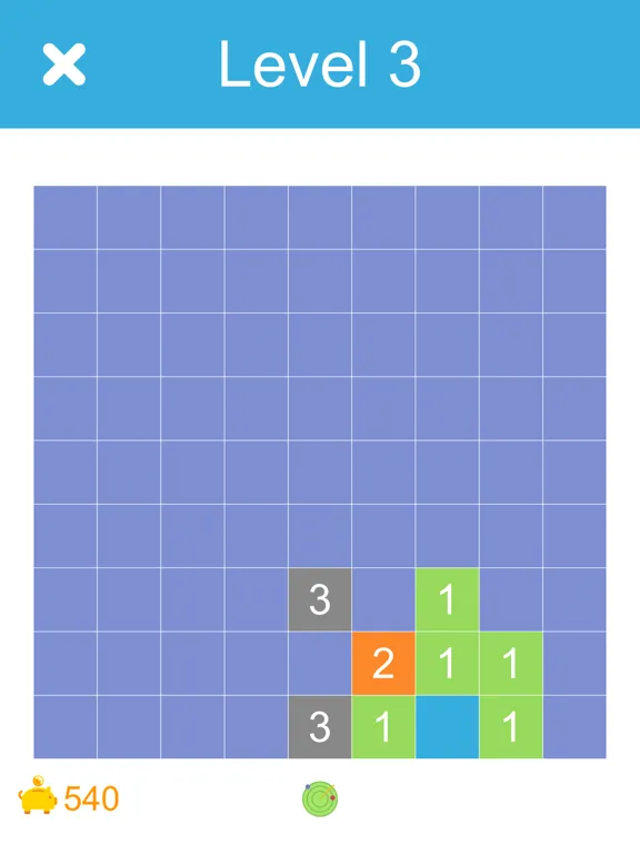 Q Mine Sweep Deluxe - Great Classic Puzzle Game iPad  Screenshots