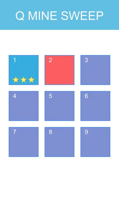 Q Mine Sweep Deluxe - Great Classic Puzzle Game Screenshots