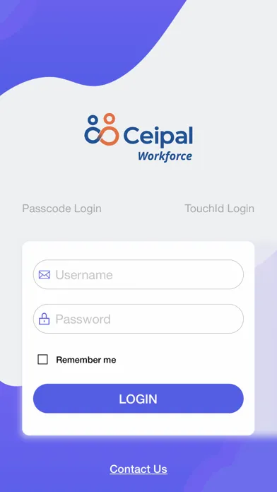 Capturas de tela do ceipalWorkForce
