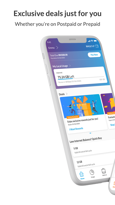 Celcom Life Ekran Görüntüleri