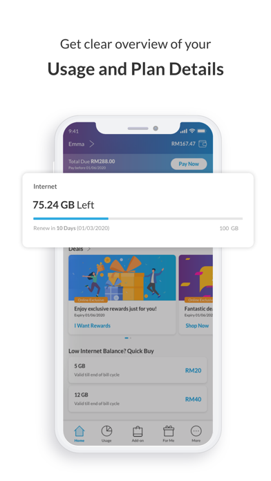 Celcom Life Ekran Görüntüleri