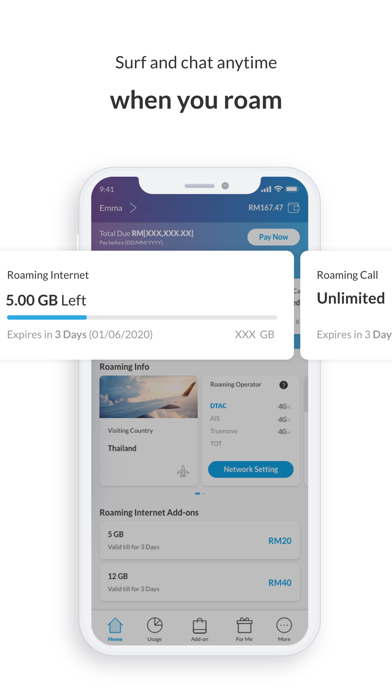 Celcom Life Ekran Görüntüleri