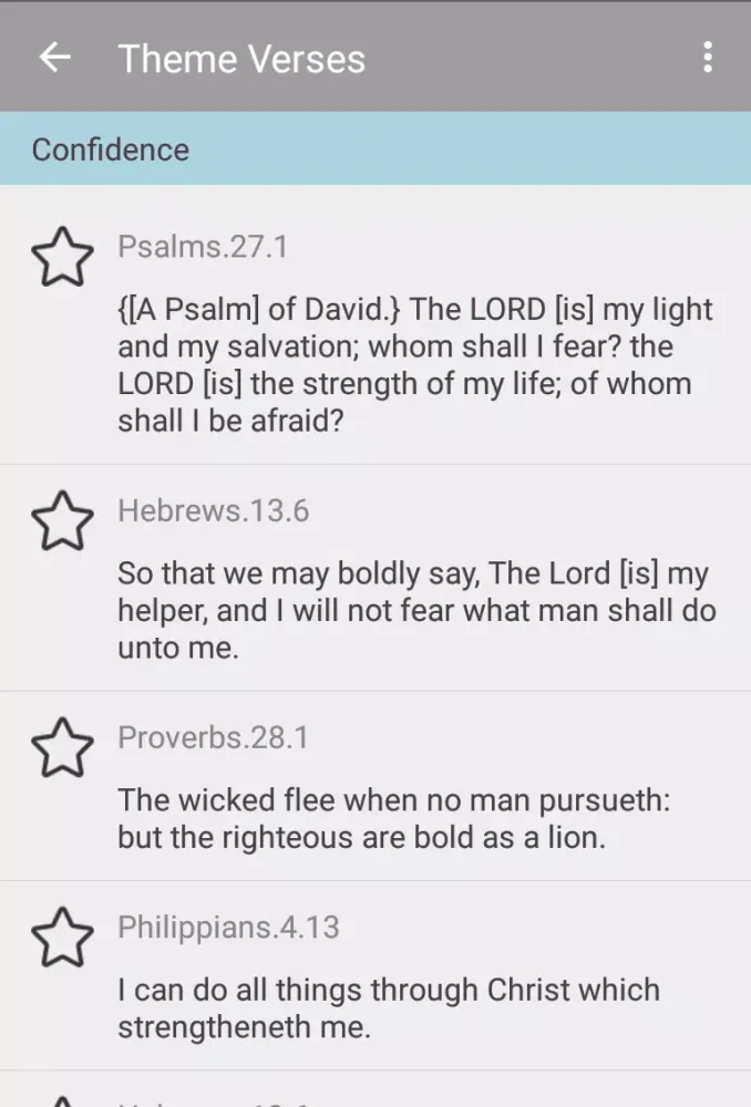 Capturas de pantalla de Bible LockScreen