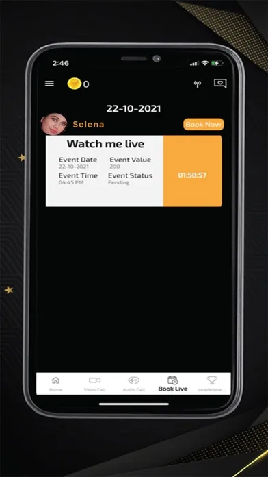 Capturas de tela do Selena offical App