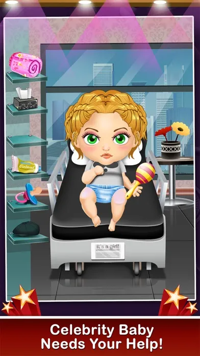 Celebrity Mommy's Hospital Pregnancy Adventure - new born baby doctor & spa care salon games for boys, girls & kids Screenshots