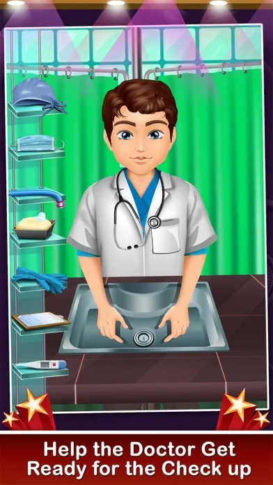 Celebrity Mommy's Hospital Pregnancy Adventure - new born baby doctor & spa care salon games for boys, girls & kids Screenshots