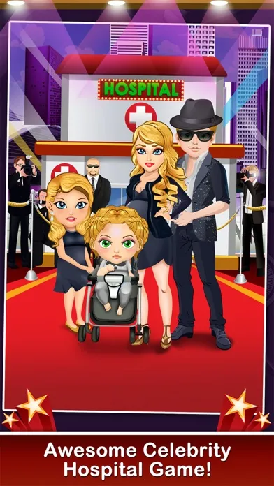 Celebrity Mommy's Hospital Pregnancy Adventure - new born baby doctor & spa care salon games for boys, girls & kids Screenshots