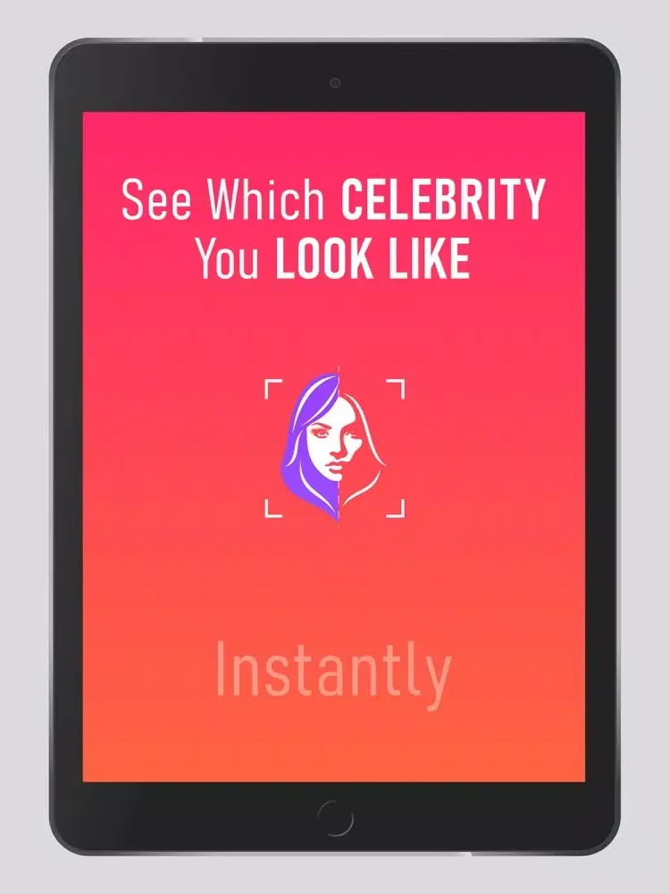 Ảnh chụp màn hình của Celebrity Look Alike Pro iPad 