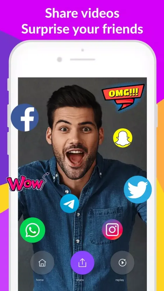 Screenshot di Celebrity Voice Changer: Magic