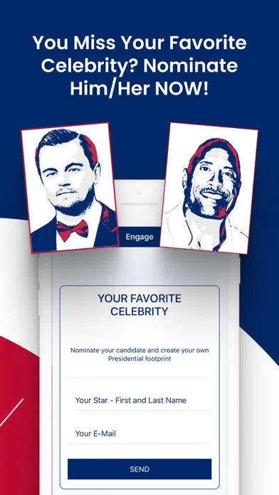 Vote Game -Celebrity4President Screenshots