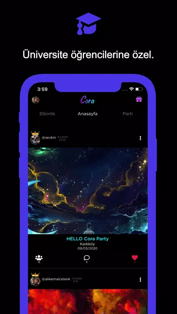 Capturas de pantalla de Cora
