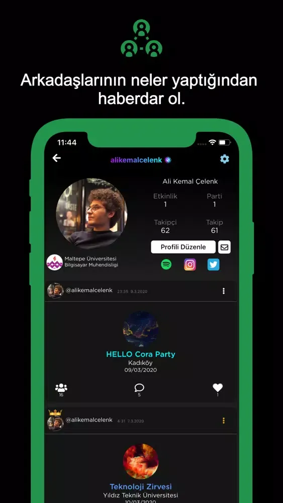 Capturas de pantalla de Cora
