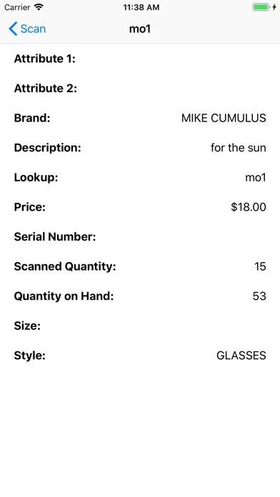 تصاویر Stratus Mobile Inventory