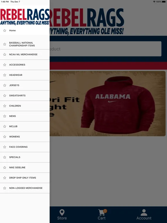 Rebel Rags iPad 應用截圖