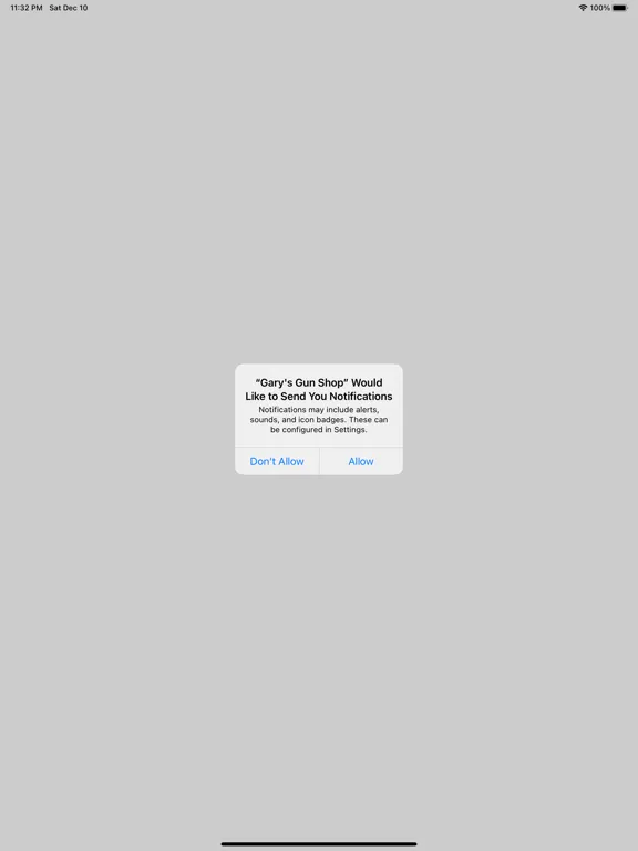 Capturas de pantalla de Gary's Gun Shop iPad 