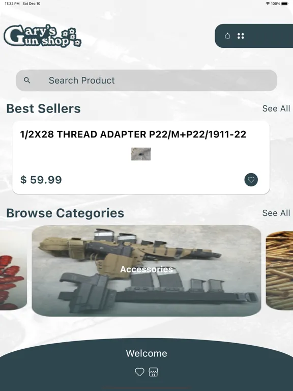 Capturas de pantalla de Gary's Gun Shop iPad 