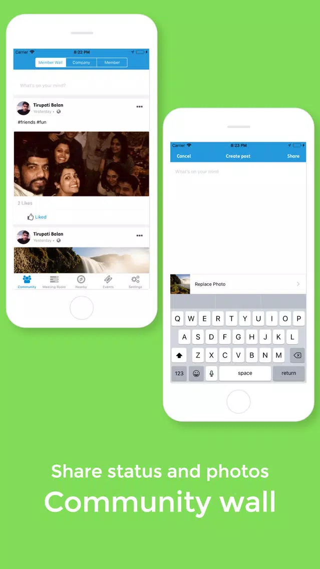 Capturas de tela do Wreely - Community Platform