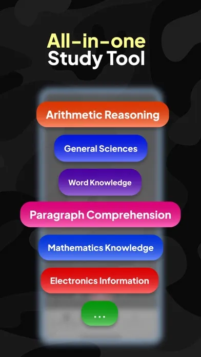 Ảnh chụp màn hình của ASVAB Practice Test: 2024