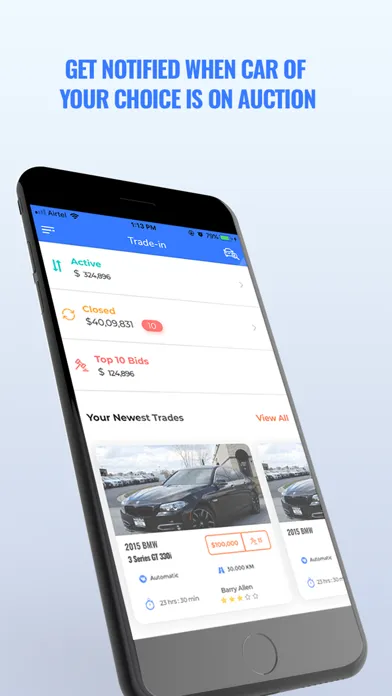 Trade-In: Sell, Bid, Win Cars Ekran Görüntüleri