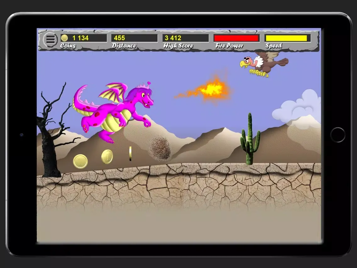 ภาพหน้าจอของ MyDragonX: Fly iPad 