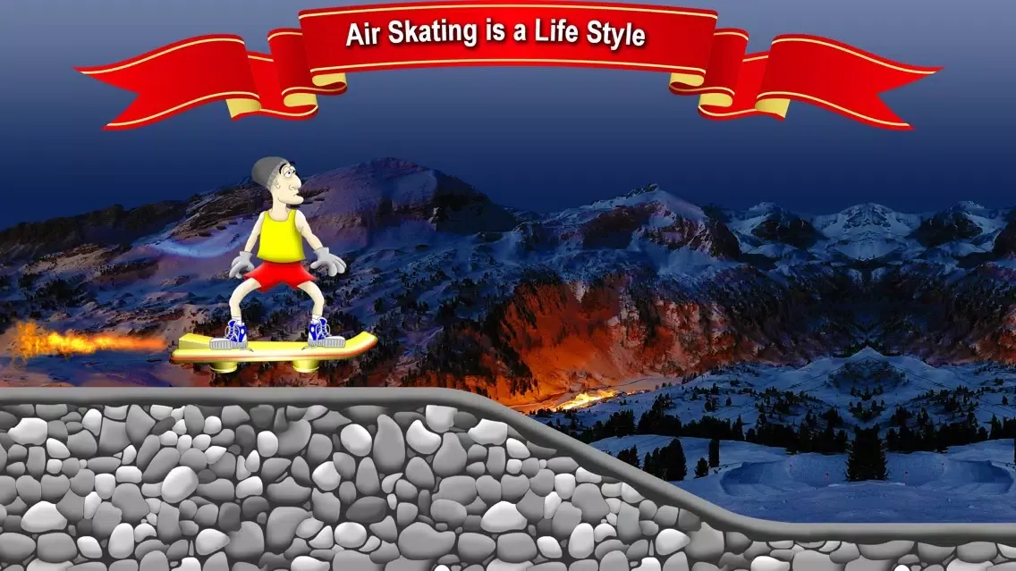 ภาพหน้าจอของ Air Skater X