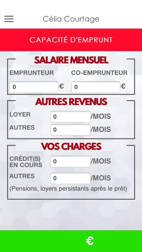 Captures d'écran de Célia Courtage