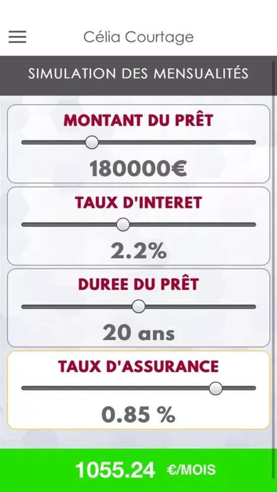 Captures d'écran de Célia Courtage