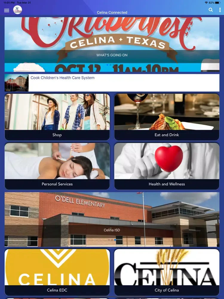 Celina Connected iPad  স্ক্রিনশট