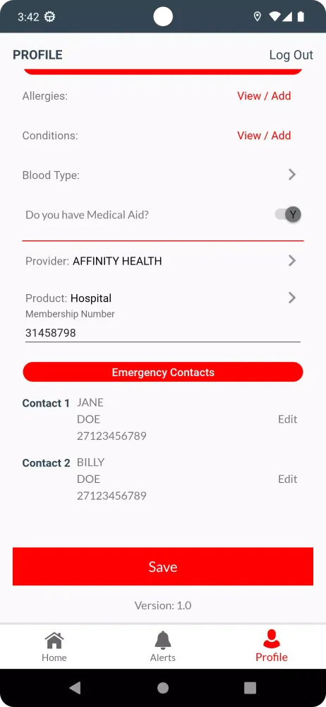 Capturas de pantalla de Integrated Emergency Response