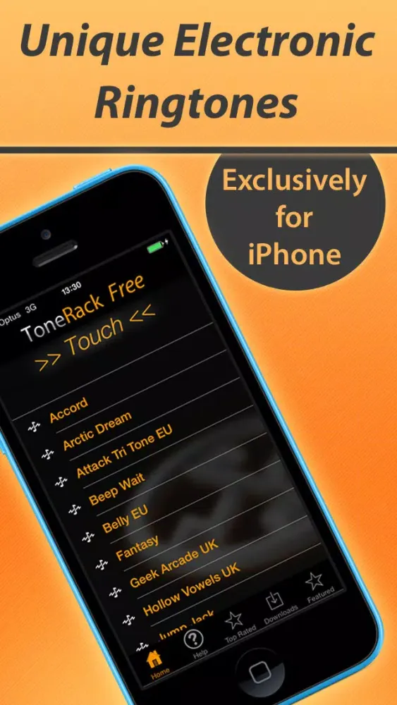 ToneRack Free Electro Ringtones & Alarms Screenshots