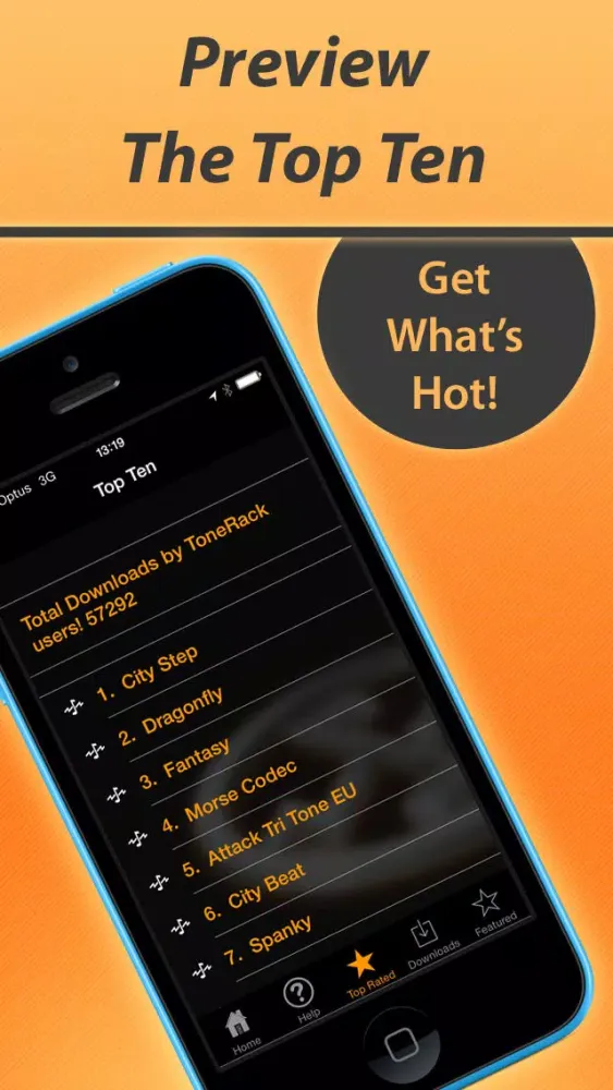 ToneRack Free Electro Ringtones & Alarms Screenshots