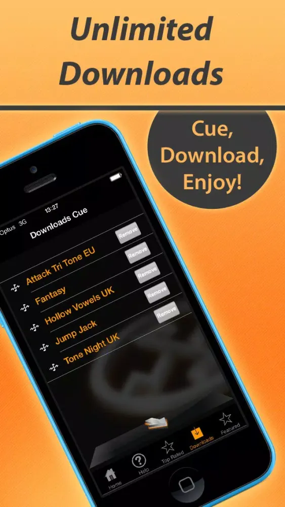 ToneRack Free Electro Ringtones & Alarms Screenshots