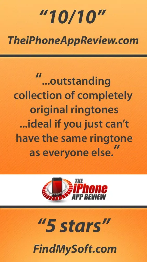 ToneRack Free Electro Ringtones & Alarms Screenshots
