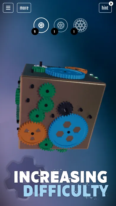 Crazy Gears Box: Connect cogs سکرین شاٹس