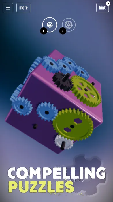 Crazy Gears Box: Connect cogs سکرین شاٹس