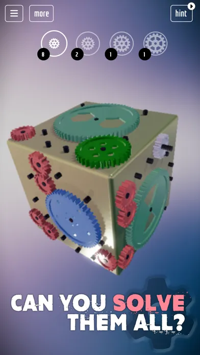 Crazy Gears Box: Connect cogs سکرین شاٹس