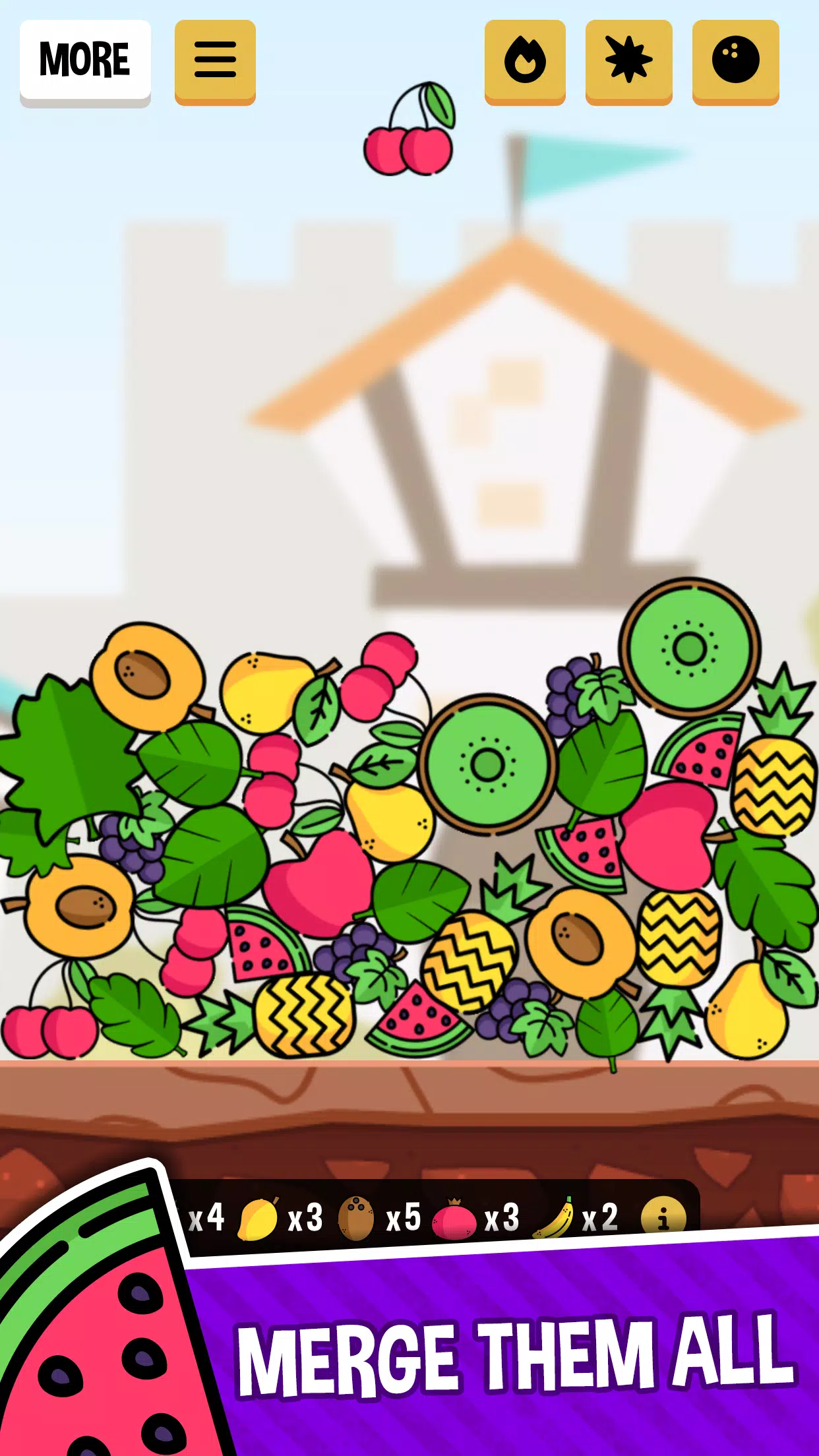 Fruit Crush: Merge Adventure Screenshots